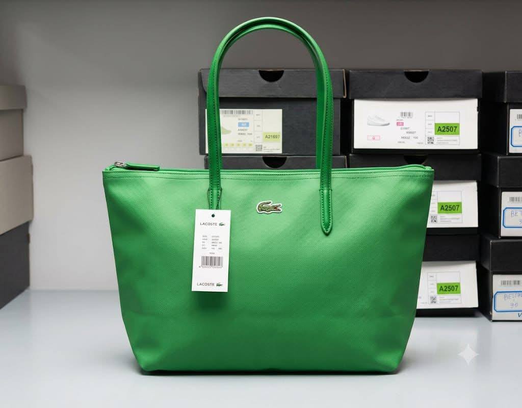 LACOST BAG
GOOD QUALITY  
45 dhs💓
SIZE: 45:25:10

Zain40
♥️♥️♥️