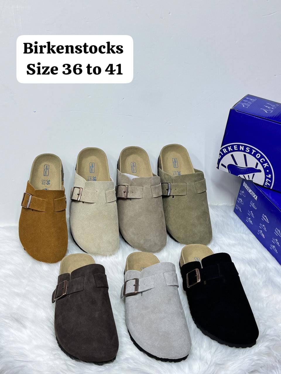 Birkenstocks
New arrived 
Size *36 to 41* 
105 dhs🪙🌨️

Zain21
♥️♥️♥️