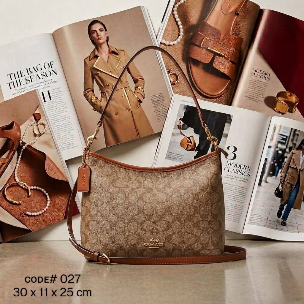 COACH ʟᴀᴜʀᴇʟ 
sʜᴏᴜʟᴅᴇʀ  ʙᴀɢ
ᴡɪᴛʜ ʟᴏɴɢ ʙᴇʟᴛ sᴛʀᴀᴘ
ɢᴏʟᴅ ʜᴀʀᴅᴡᴀʀᴇ
sɪᴢᴇ : 30 cm

70 dhs✅

Zain31
♥️♥️♥️