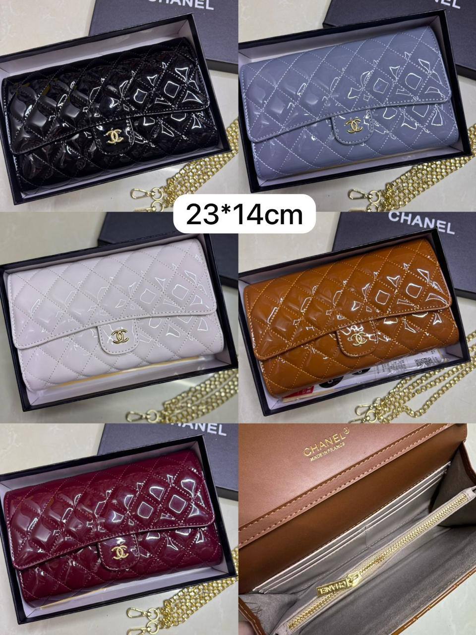 Chanel CF
Good quality +🎁
Size : 23 * 14 cm

85 dhs🪙🌺

with box
🎁🎁🎁

Zain115
♥️♥️♥️
