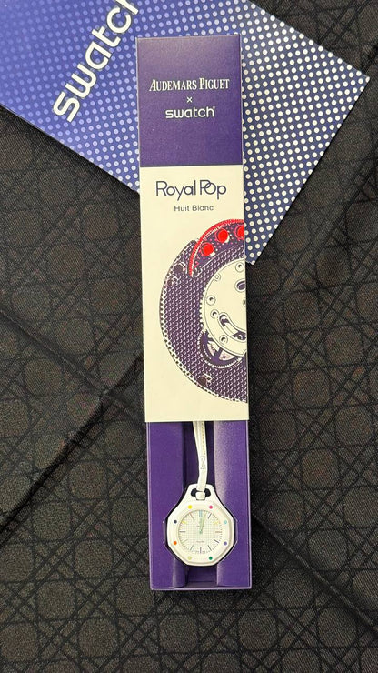 AP x Swatch Royal Pop Collection
*NEW stock* 🚨 
380 dhs✅
With full packing 🎁

Zain280
♥️♥️♥️