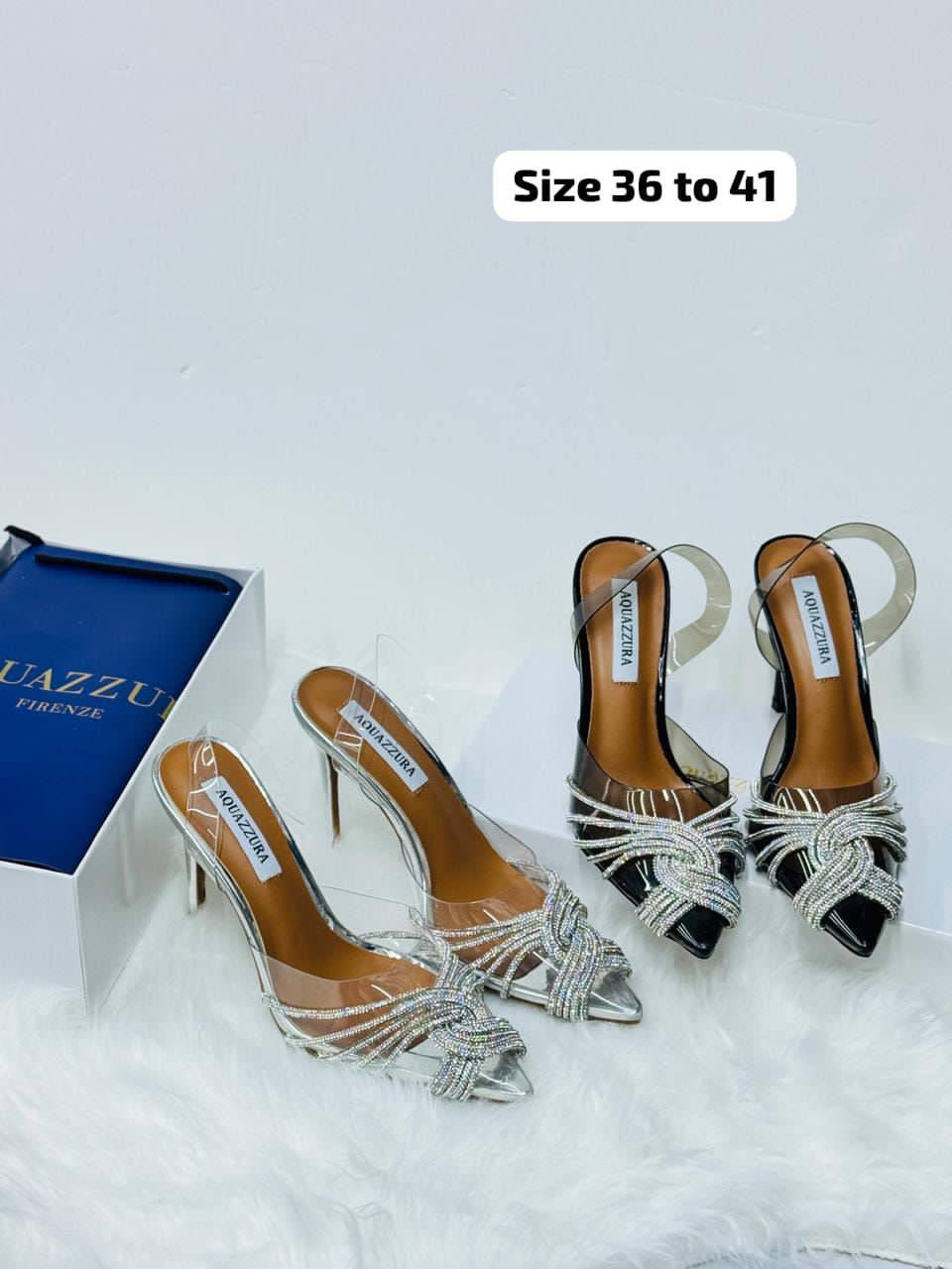 AQUAZZURA
36-41
130 dhs❣️

Zain21
♥️♥️♥️
