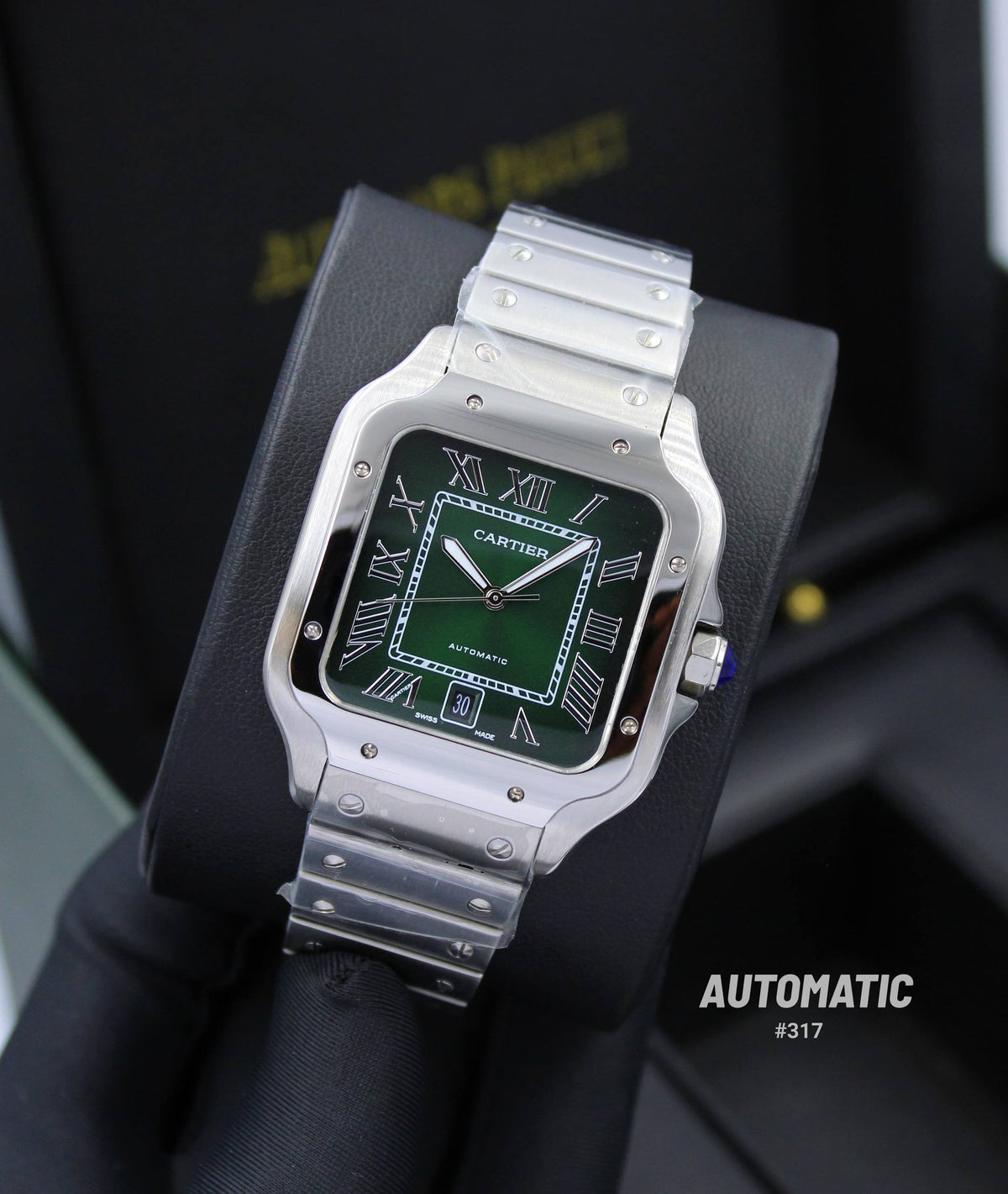 CARTIER SANTOS MEN AUTOMATIC 

41MM
260 dhs🇦🇪🇦🇪

Zain58
♥️♥️♥️