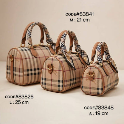 Burberry ʙᴏᴡʟɪɴɢ ʙᴀɢ
sᴘᴇᴇᴅʏ ᴛᴏᴘ ʜᴀɴᴅʟᴇ ʙᴀɢ
ᴡɪᴛʜ ᴛᴡɪʟʟʏ /ʀɪʙʙᴏɴ ʟᴀᴄᴇ
ɢᴏʟᴅ ʜᴀʀᴅᴡᴀʀᴇ

  ✦ sɪᴢᴇ SMALL ᴘʀɪᴄᴇ 
  ✦ sɪᴢᴇ MEDIUM ᴘʀɪᴄᴇ 
  ✦ sɪᴢᴇ LARGE ᴘʀɪᴄᴇ 
75 dhs✅

Zain31
♥️♥️♥️