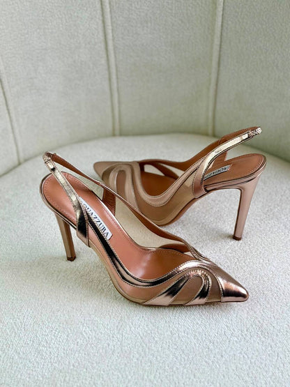 AQUAZZURA
Super *AAA* *+* Quality 💯 
With original packing🎁🎁
SIZE:36and41
Available now
450 dhs🇦🇪🇦🇪

Zain309
♥️♥️♥️