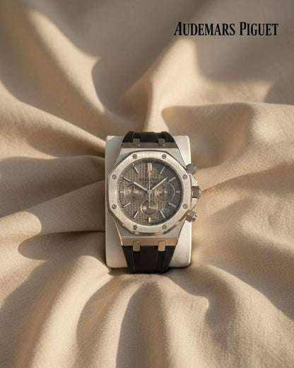 Ap Men
280 dhs✅
*Battery*
*chronograph working*

Zain29
♥️♥️♥️