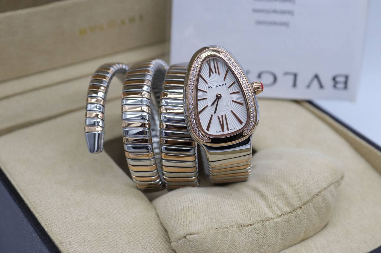 Bvlgari Snake 🐍
Ladies Watch 
Good Quality
250 dhs💓

Zain33
♥️♥️♥️