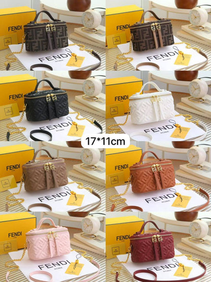 💎  Fendi 
1️⃣ First Quality ＋🎁
Size : 17 * 11 * 8  cm
85 dhs✅
with box🎁

Zain115
♥️♥️♥️