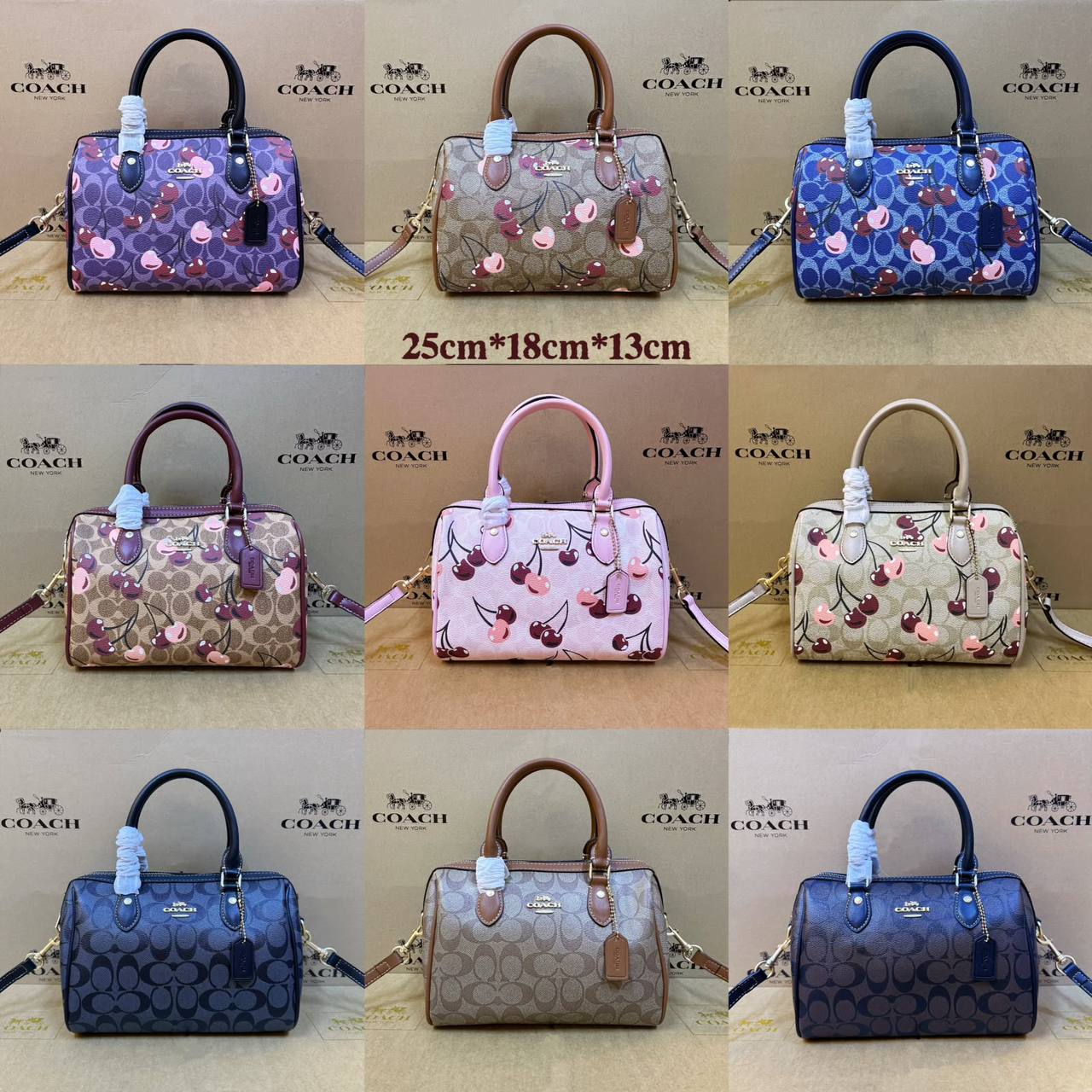 COACH 
HIGH QUALITY 
WITH BOX 
120 dhs💓
25cm

Zain39
♥️♥️♥️