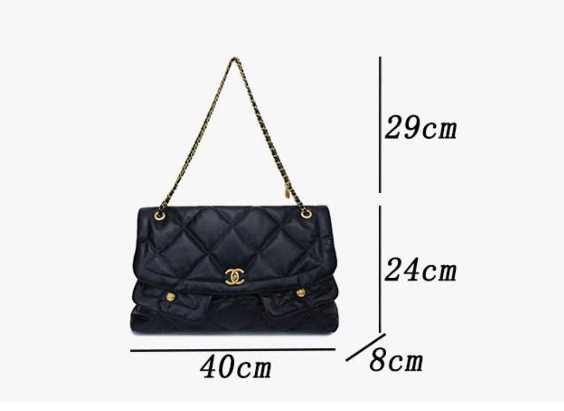 Chanel
110 dhs❣️
SIZE：40cm
Good-quality 

Zain35
♥️♥️♥️