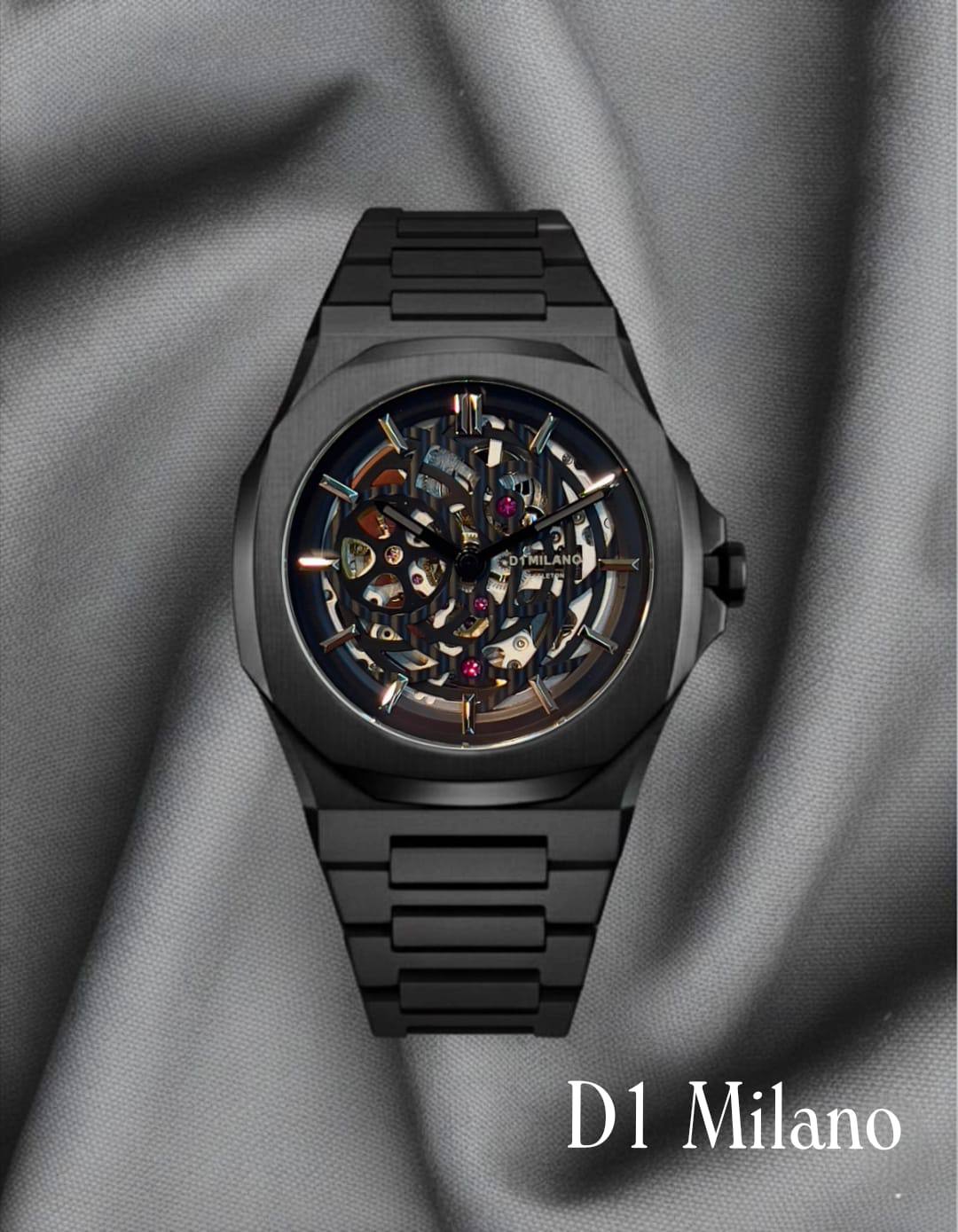 D1 milano watch 
for men good quality 
350 dhs🪙🌨️
 (Automatic)

Zain59
♥️♥️♥️