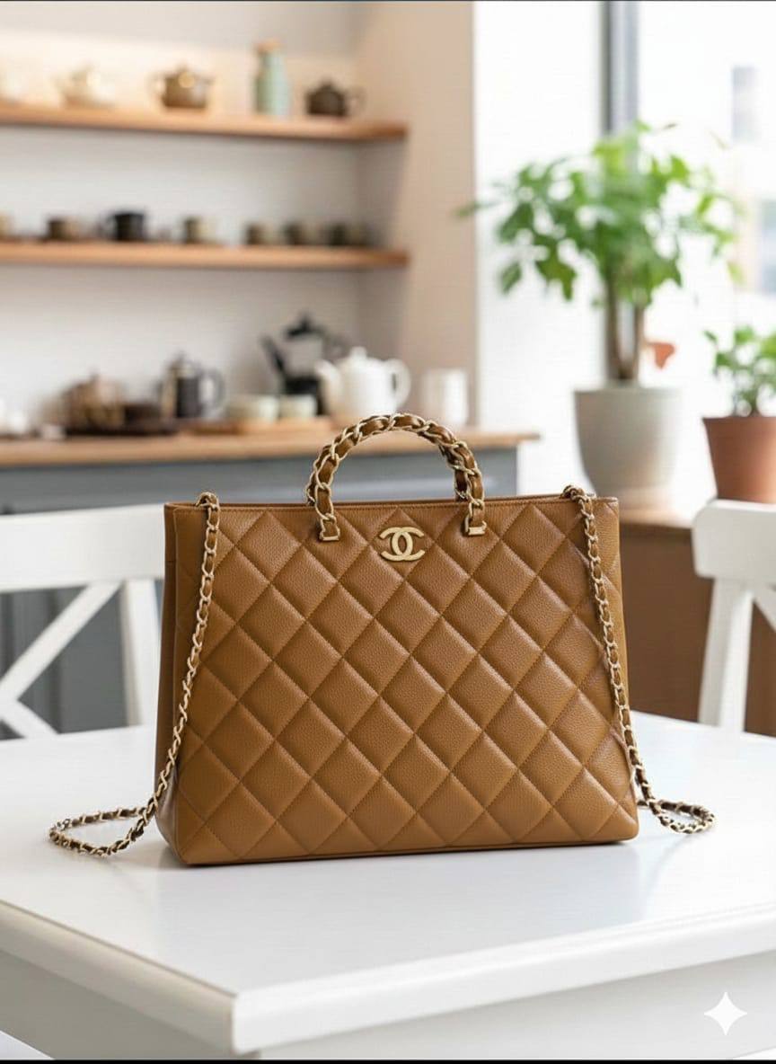 CHANEL 2024s
sʜᴏᴘᴘɪɴɢ ᴄᴏᴄᴏ ᴍᴇᴛᴀʟ ʜᴀɴᴅʟᴇ
CAVIAR LEATHER ᴍᴀᴛᴇʀɪᴀʟ
ᴡɪᴛʜ ᴄʜᴀɪɴ ʟᴇᴀᴛʜᴇʀ sᴛʀᴀᴘ
sɪᴢᴇ : 36 cm

110 dhs🪙🌺

Zain31
♥️♥️♥️