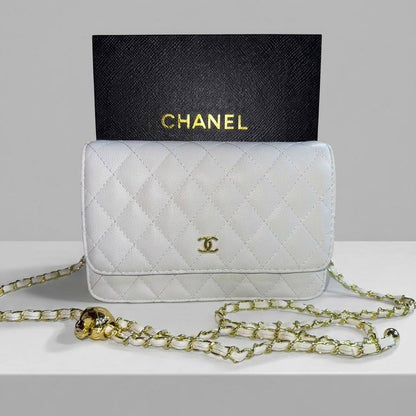 Chanel
Caviar 
High quality 
With box 
90 dhs✅

Zain136
♥️♥️♥️