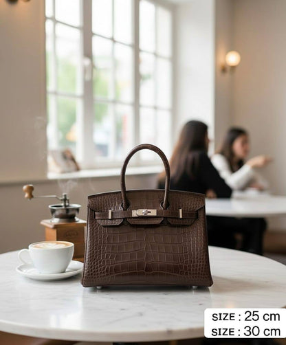 HERMES ʙɪʀᴋɪɴs
ɢʟᴏssʏ ᴄʀᴏᴄᴏᴅɪʟᴇ ʟᴇᴀᴛʜᴇʀ
sɪʟᴠᴇʀ ʜᴀʀᴅᴡᴀʀᴇ

sɪᴢᴇ 25 cm PRICE: *115 ᴅʜs* 

sɪᴢᴇ 30 cm PRICE: *120 ᴅʜs* 

Zain31
♥️♥️♥️