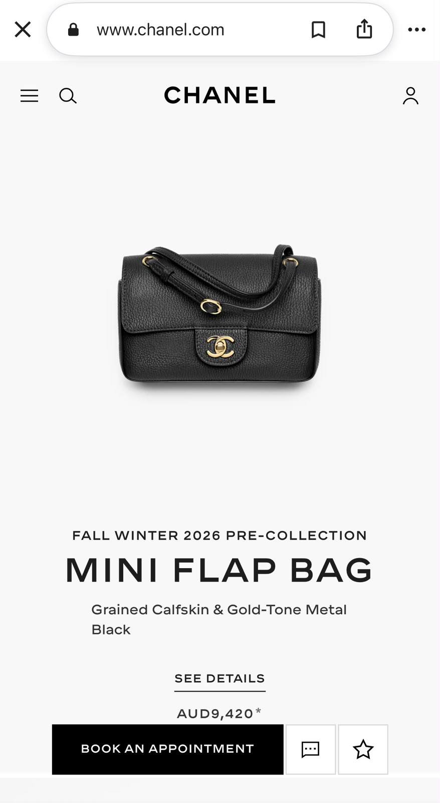 New collection ⚜️
CHANEL 💚
VIP quality 💎
MINI FLAP BAG ✨
Size : 20 cm
For Price 👇 WhatsApp✅
0568585901 
0507557372
0552275751 Owner Zain 👌

Zain336
♥️♥️♥️