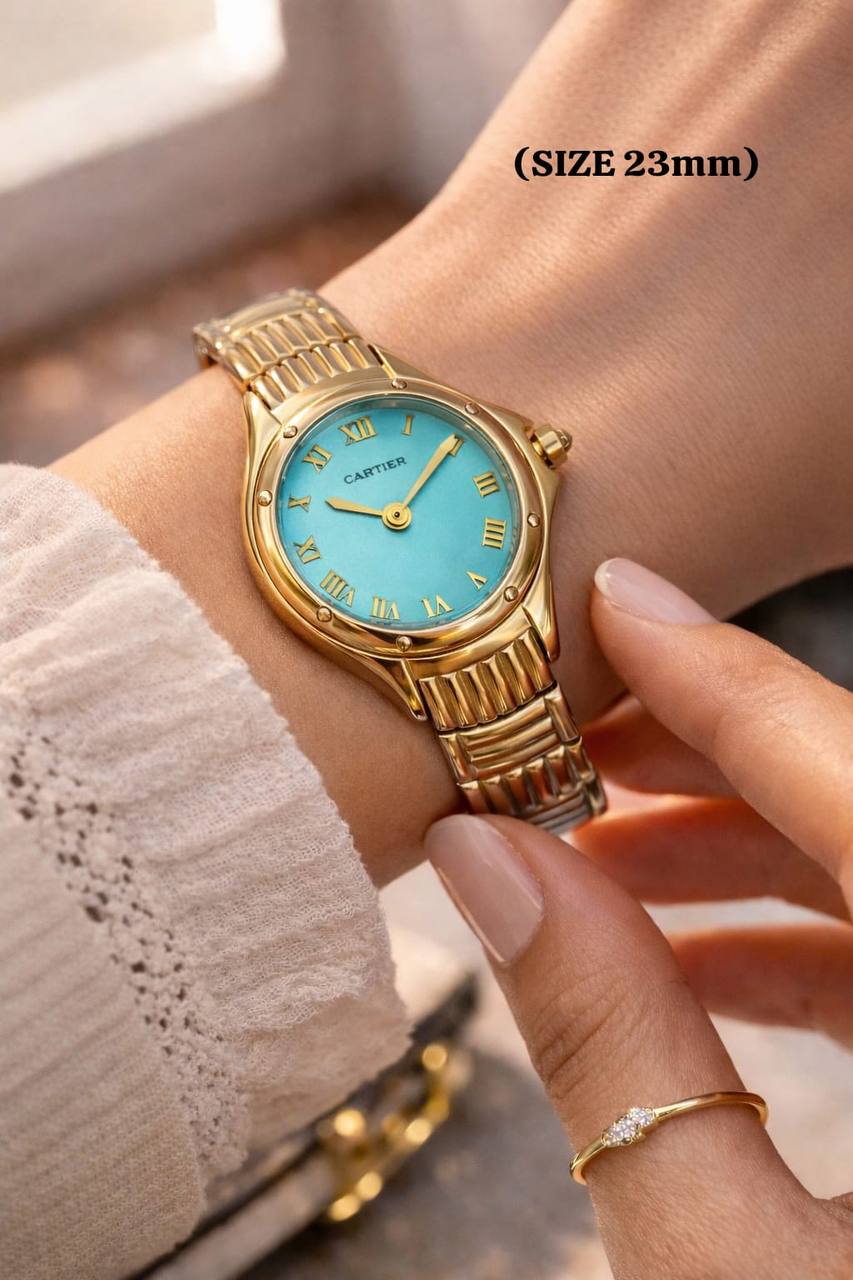 Cartier watch for ladies good quality 
310 dhs💓
 (size 23mm) without stone

Zain59
♥️♥️♥️