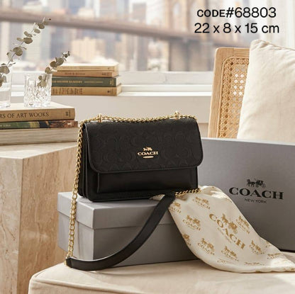 Coach ᴋʟᴀʀᴇ
sʜᴏᴜʟᴅᴇʀ & ᴄʀᴏssʙᴀɢ
sɪɢɴᴀᴛᴜʀᴇ ᴄᴀɴᴠᴀs ᴅᴇsɪɢɴ
ɢᴏʟᴅ ʜᴀʀᴅᴡᴀʀᴇ
sɪᴢᴇ : 22 cm
ᴡɪᴛʜ BOX

75 dhs🇦🇪🇦🇪

Zain31
♥️♥️♥️