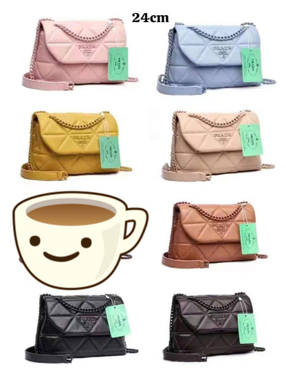 Prada
95 dhs✅ 
with box

Zain235
♥️♥️♥️