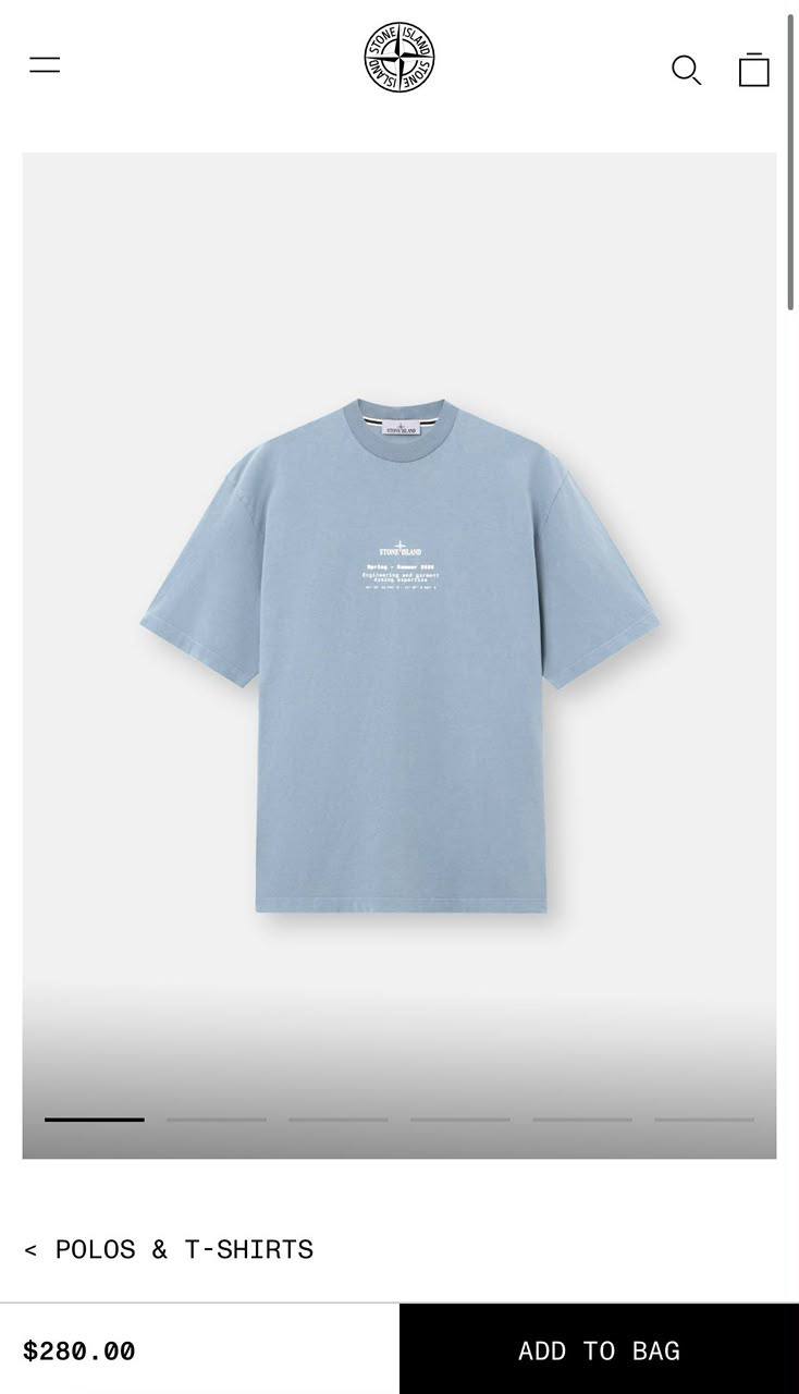 STONE ISLAND ❣️
SUPER MASTER QUALITY ✨
SIZE :S M L XL XXL
280 dhs🇦🇪🇦🇪

Zain327
♥️♥️♥️