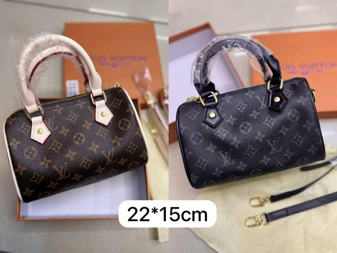 💎 LV Speedy
High quality +🎁
Size : 22 * 15 cm
85 dhs❣️
with box🎁

Zain115
♥️♥️♥️