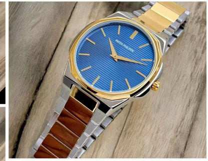 PATEK PHILIPPE SLIM MEN
*GOOD QUALITY*
*WEIGHT LESS CHAIN*
120 dhs💓
*BATTERY*

Zain29
♥️♥️♥️