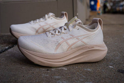 ASICS Gel Nimbus 27 'Cream Mineral Beige'
36-46 AVAILABLE 
210 dhs❣️

Zain241
♥️♥️♥️