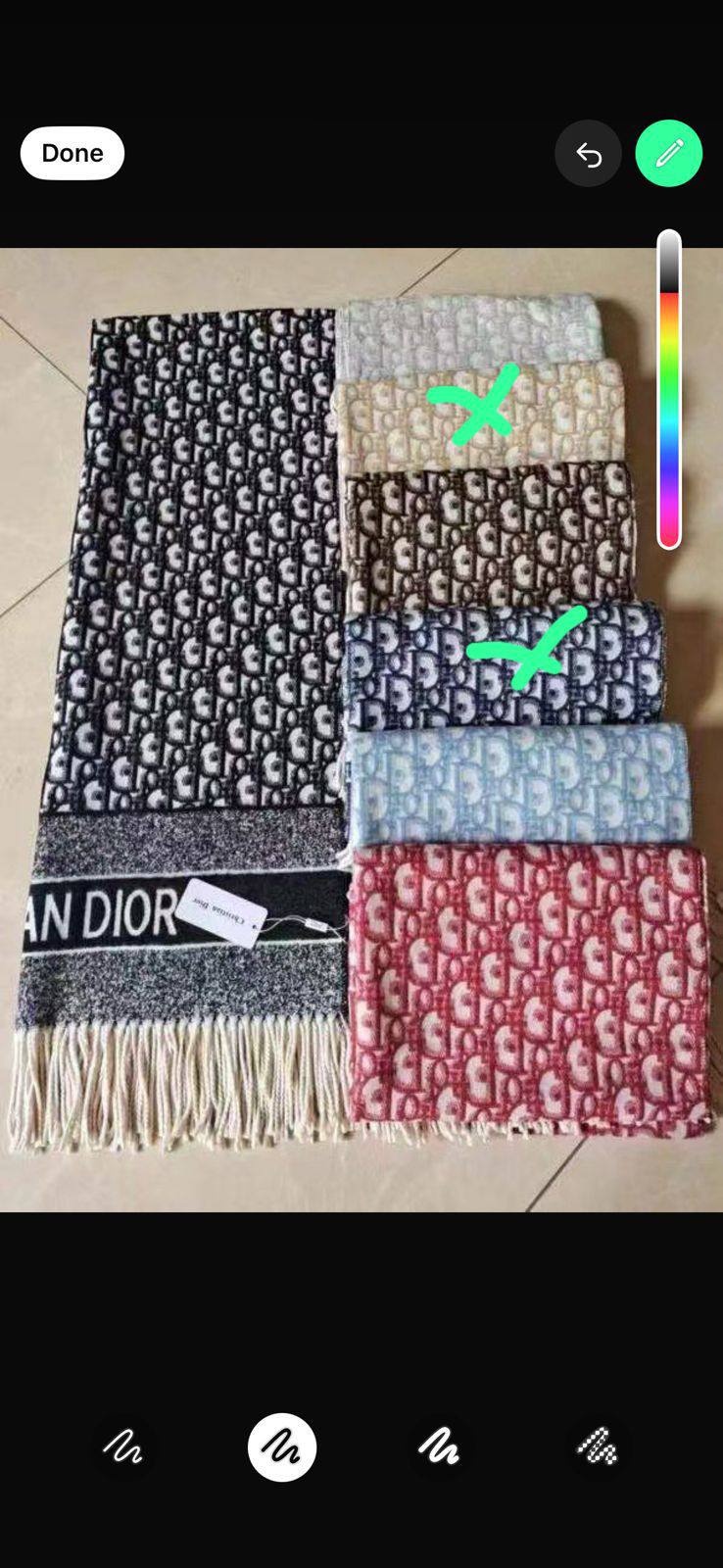 Winter scarf 
45 dhs❣️

Zain93
♥️♥️♥️