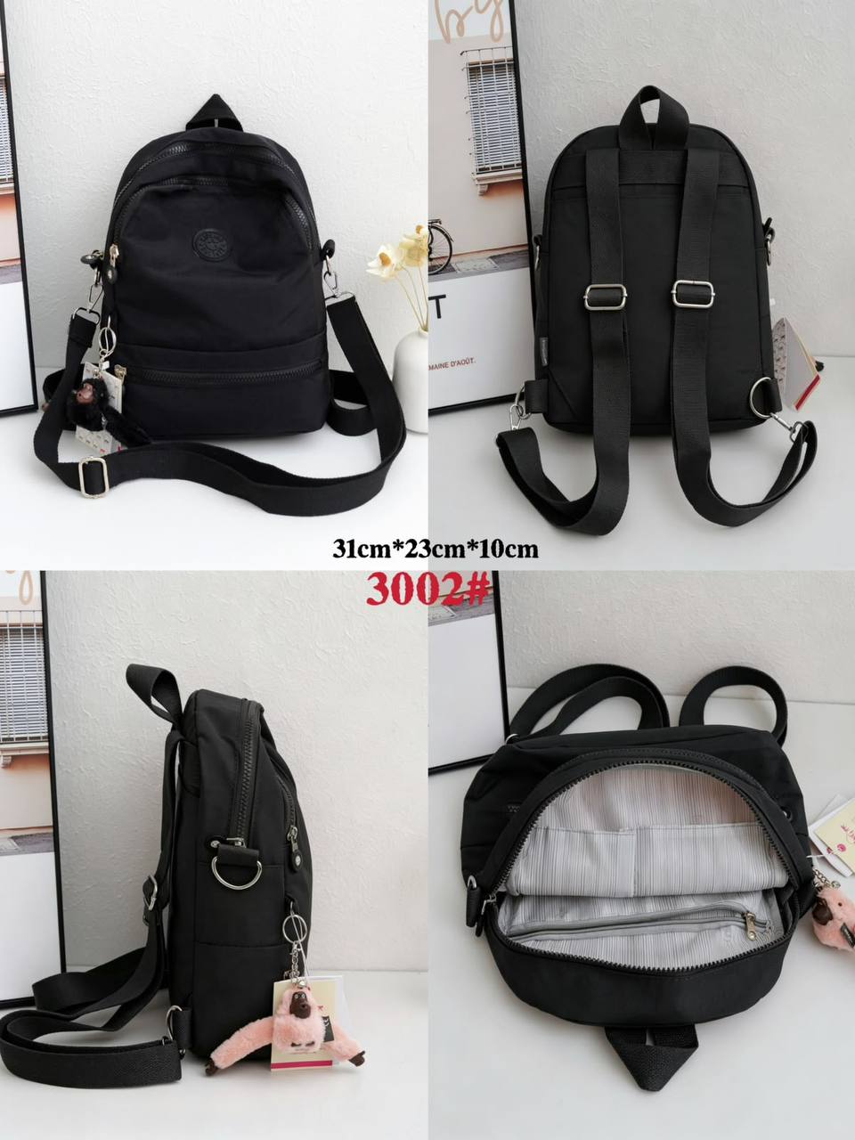KIPLING 
BACKPACK 
SMALL SIZE GOOD QUALITY 
60 dhs✅

Zain295
♥️♥️♥️