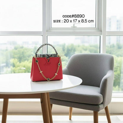 LV
ᴄᴀᴘᴜᴄᴄɪɴᴇs ᴅᴇsɪɢɴ
ᴡɪᴛʜ ʟᴏɴɢ ʙᴇʟᴛ sᴛʀᴀᴘ
sɪᴢᴇ : 20 cm
ᴡɪᴛʜ BOX
🎁🎁🎁

70 dhs💓

Zain31
♥️♥️♥️