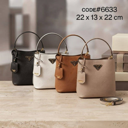 Prada ᴘᴀɴɪᴇʀ ʙᴜᴄᴋᴇᴛ ʙᴀɢ
sᴀғғɪᴀɴᴏ ʟᴇᴀᴛʜᴇʀ
ғᴇᴀᴛᴜʀɪɴɢ ᴛʀɪᴀɴɢʟᴇ ʟᴏɢᴏ ᴘʟᴀǫᴜᴇ
ɢᴏʟᴅ ʜᴀʀᴅᴡᴀʀᴇ
ᴡɪᴛʜ ʟᴏɴɢ ʙᴇʟᴛ sᴛʀᴀᴘ
sɪᴢᴇ: 22 cm

75 dhs✅

Zain31
♥️♥️♥️