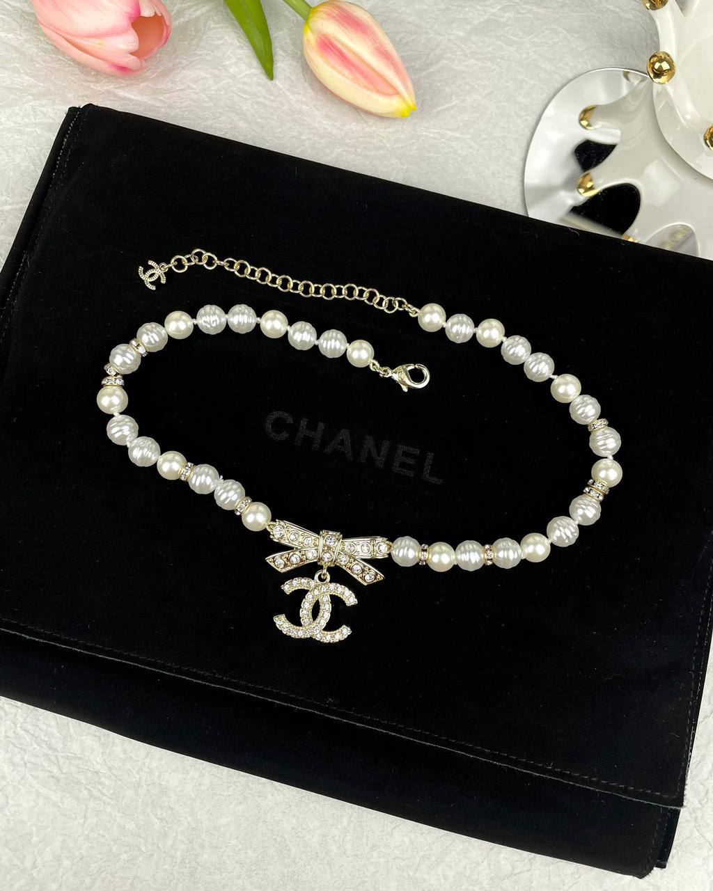 NECKLACE CHANEL 
MASTER 
100 dhs🪙🌨️

Zain89
♥️♥️♥️