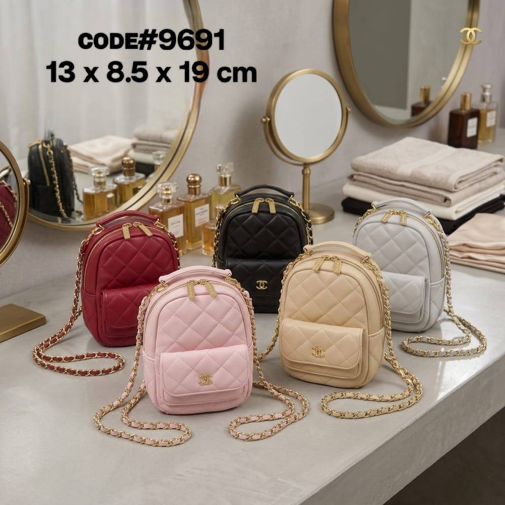 Chanel ᴍɪɴɪ ʙᴀɢᴘᴀᴄᴋ
ᴍɪɴɪ CC ᴄʟᴀsᴅɪᴄ ʟᴏɢᴏ
ǫᴜɪʟᴛᴇᴅ ᴄᴀʟғsᴋɪɴ ʟᴇᴀᴛʜᴇʀ
ʟɪɢʜᴛ ɢᴏʟᴅ ʜᴀʀᴅᴡᴀʀᴇ
sɪᴢᴇ : 13 cm
ᴡɪᴛʜ BOX
🎁🎁🎁

80 dhs✅

Zain31
♥️♥️♥️