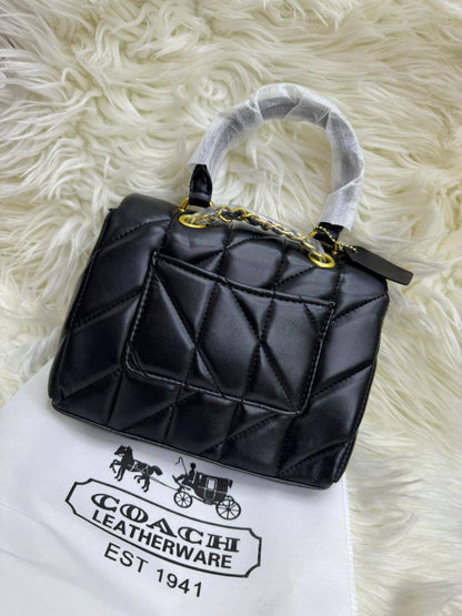 💗 Coach Tabby
1️⃣ First quality +🎁
Size : 21 * 16 cm
90 dhs✅
with box 🎁

Zain115
♥️♥️♥️