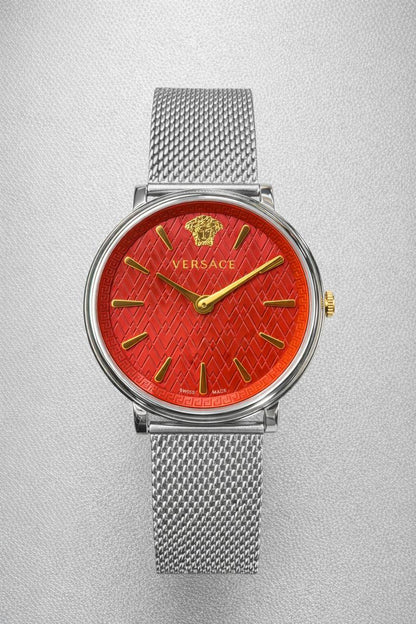 Versace watch for ladies good 
quality 
170 dhs✅

Zain59
♥️♥️♥️