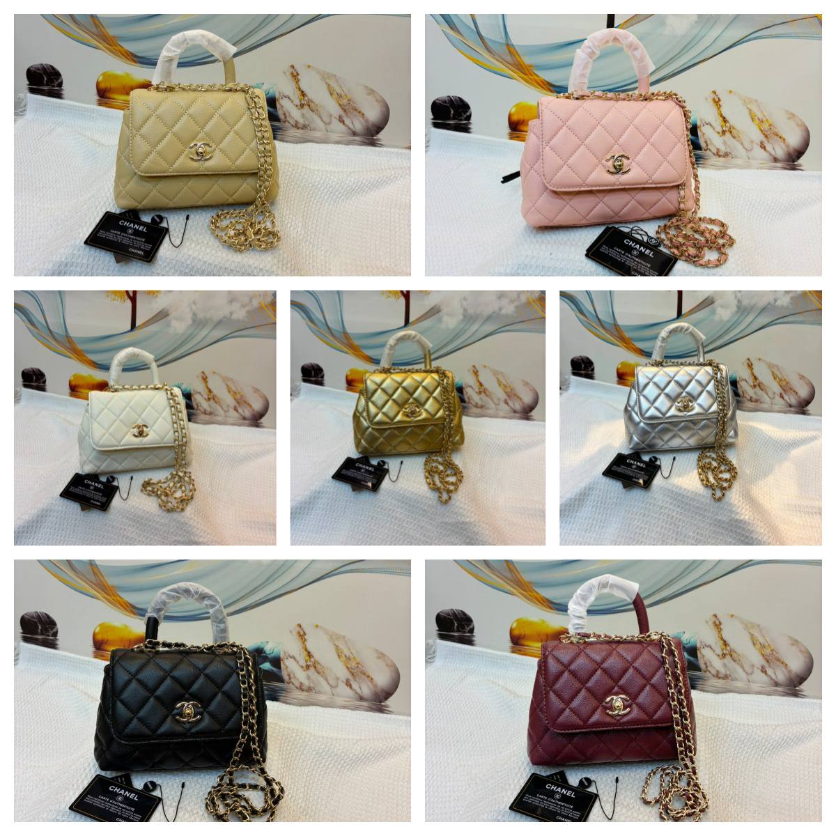 CHANEL

Best quality 

without box
size 20CM

100 dhs🇦🇪🇦🇪

Zain290
♥️♥️♥️