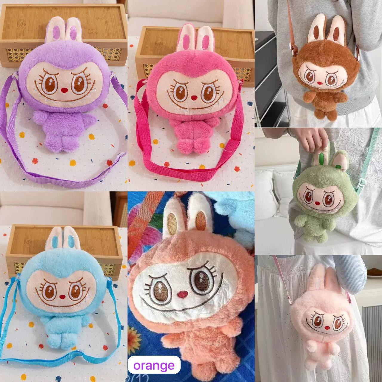 🎄Christmas gifts 🎉 Offer 🎊 
⛄️ LABUBU Bag 
Nice quality
Size ： 30 * 15 cm
30 dhs🪙🌨️

Zain115
♥️♥️♥️