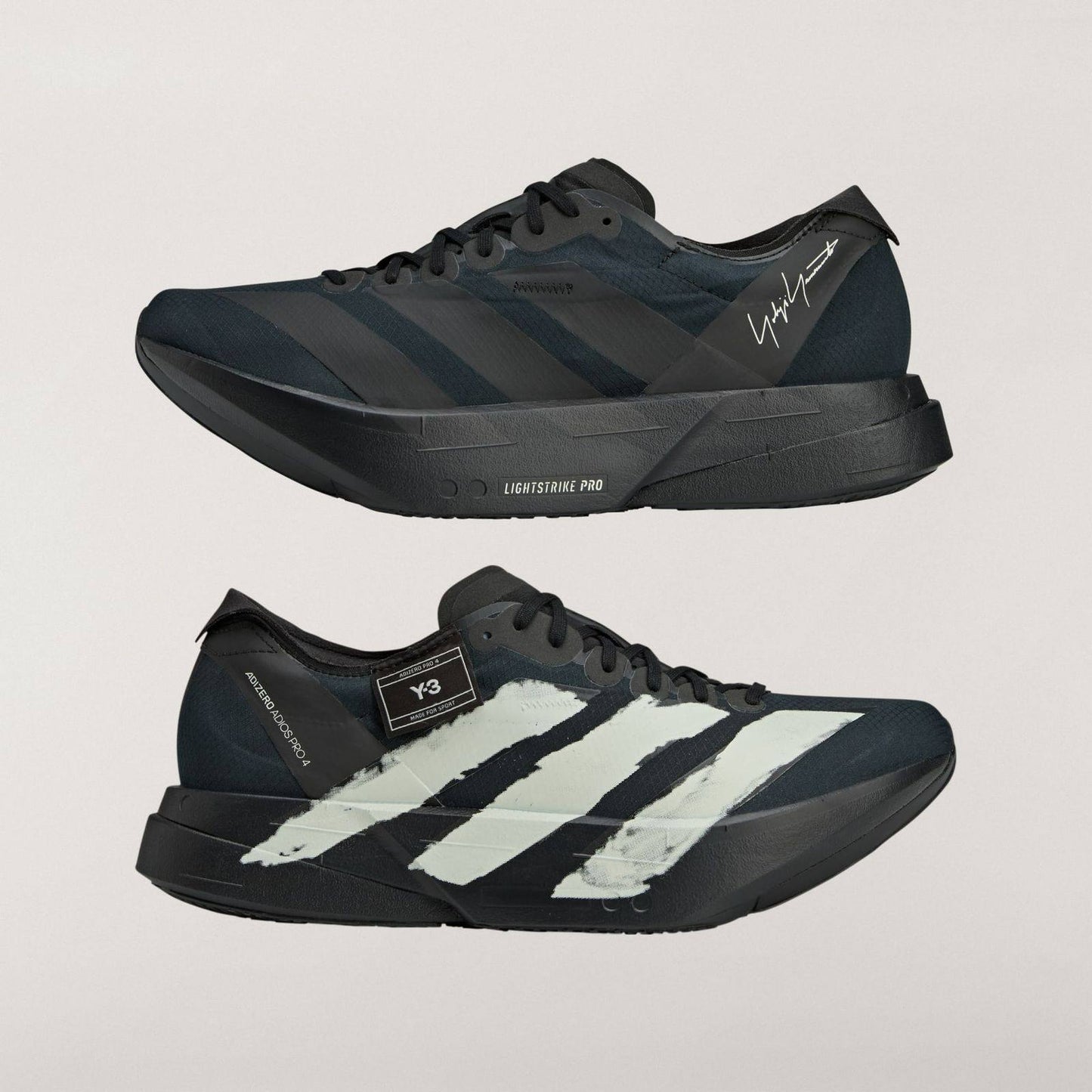 Adidas Y-3 Adizero Adios Pro 4 Black/Off White colorway🐼
New Arravial 😇
36-45 AVAILABLE 🤩
190 dhs❣️

Zain242
♥️♥️♥️