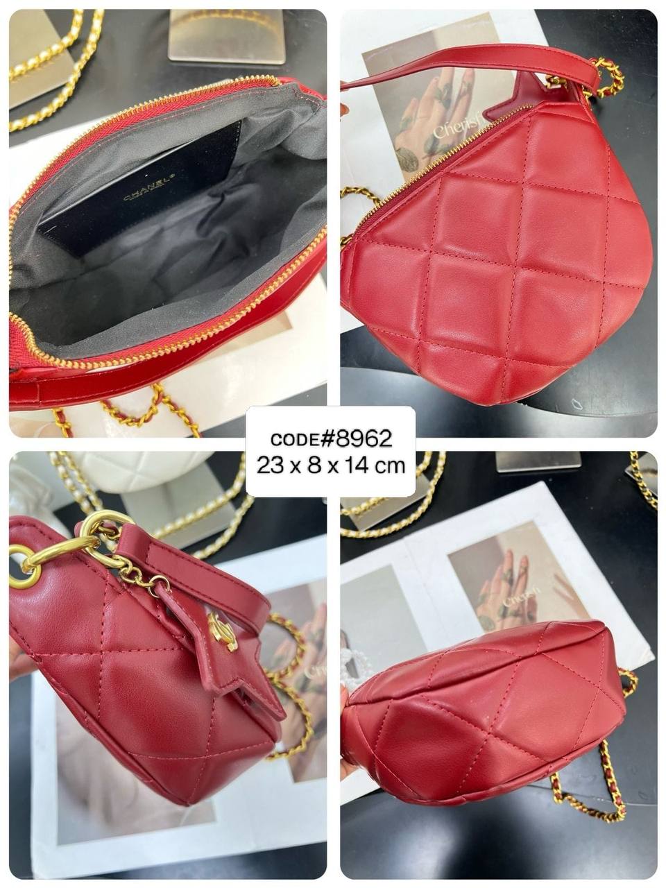 CHANEL sᴛᴀʀ ʟᴏᴏᴘ
ǫᴜɪʟᴛᴇᴅ ʟᴇᴀᴛʜᴇʀ ᴍᴀᴛᴇʀɪᴀʟ
ɢᴏʟᴅ ᴄʜᴀɪɴ ʙᴇʟᴛ sᴛʀᴀᴘ
sɪᴢᴇ : 23 cm

70 dhs✅

Zain31
♥️♥️♥️