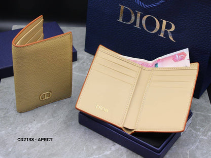 DIOR MENS WALLET MASTER QUALITY

90 dhs🪙🌨️

Zain58
♥️♥️♥️