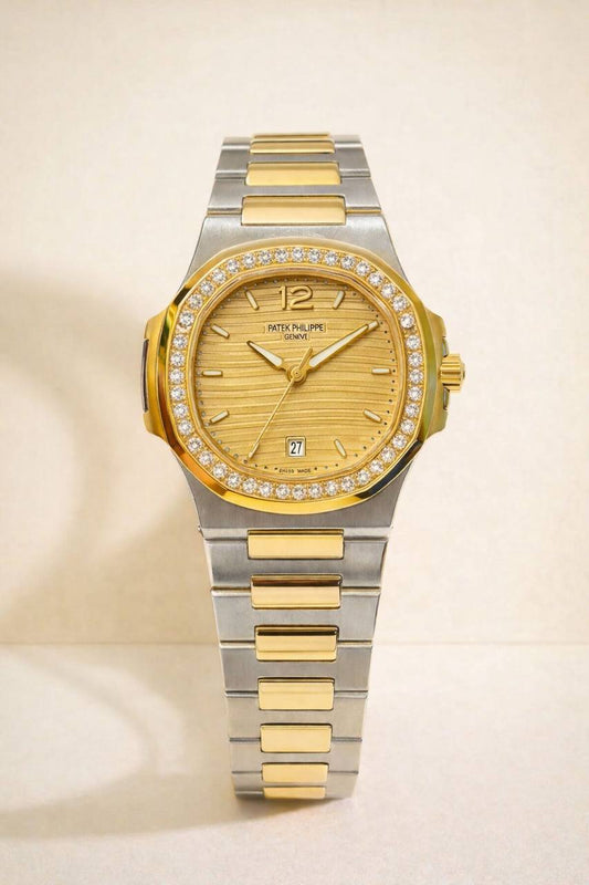 Patek Philippe
 watch for ladies 
good quality 
280 dhs💓
❤️ (size 31mm)

Zain59
♥️♥️♥️