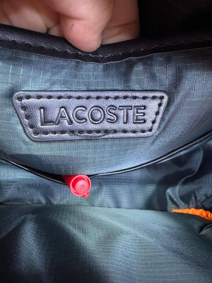 🎒 LACOSTE 🐊 Backpack
1⃣️First quality 
Size: 29 * 39 * 15 cm
95 dhs✅

Zain115
♥️♥️♥️