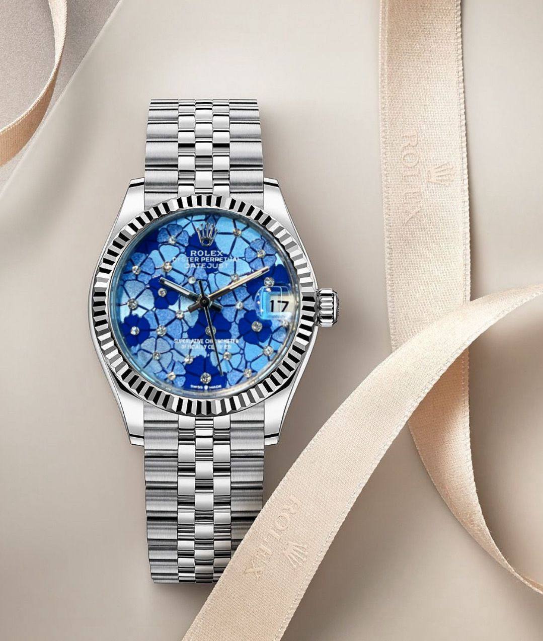 Rolex 
For Ladies Automatic 
Good Quality  31mm 
230 dhs🪙🌨️

Zain59
♥️♥️♥️