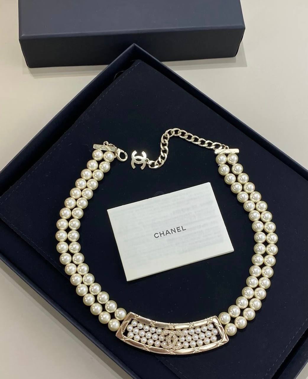 NECKLACE CHANEL 
MASTER 
100 dhs🪙🌨️

Zain89
♥️♥️♥️