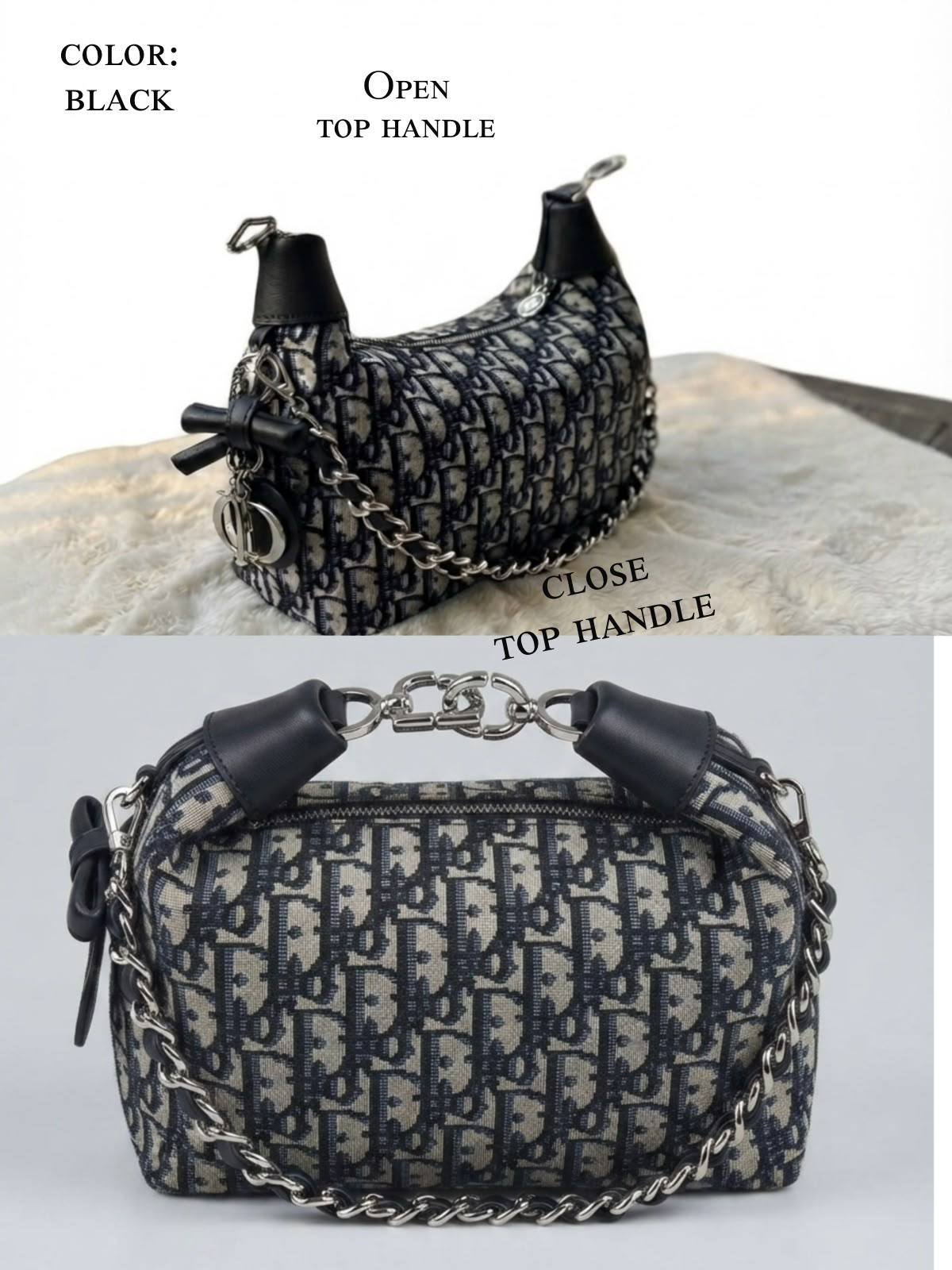 Dior
Cʀɪsᴛɪᴀɴ ᴅɪᴏʀ ᴛᴏᴘ ʜᴀɴᴅʟᴇ
ᴡɪᴛʜ ᴅᴇsɪɢɴ ᴄʜᴀɪɴ/ ʟᴏɴɢ sᴛʀᴀᴘ
ᴡɪᴛʜʙᴏx 
ᴅᴇᴄᴏʀᴀᴛɪᴠᴇ ᴍᴇᴛᴀʟ ᴅɪᴏʀ
sɪᴢᴇ:21ᴄᴍ
ʟᴇᴀᴛʜᴇʀ/ᴄᴀɴᴠᴀs ᴍᴀᴛᴇʀɪᴀʟ
120 dhs✅

Zain56
♥️♥️♥️