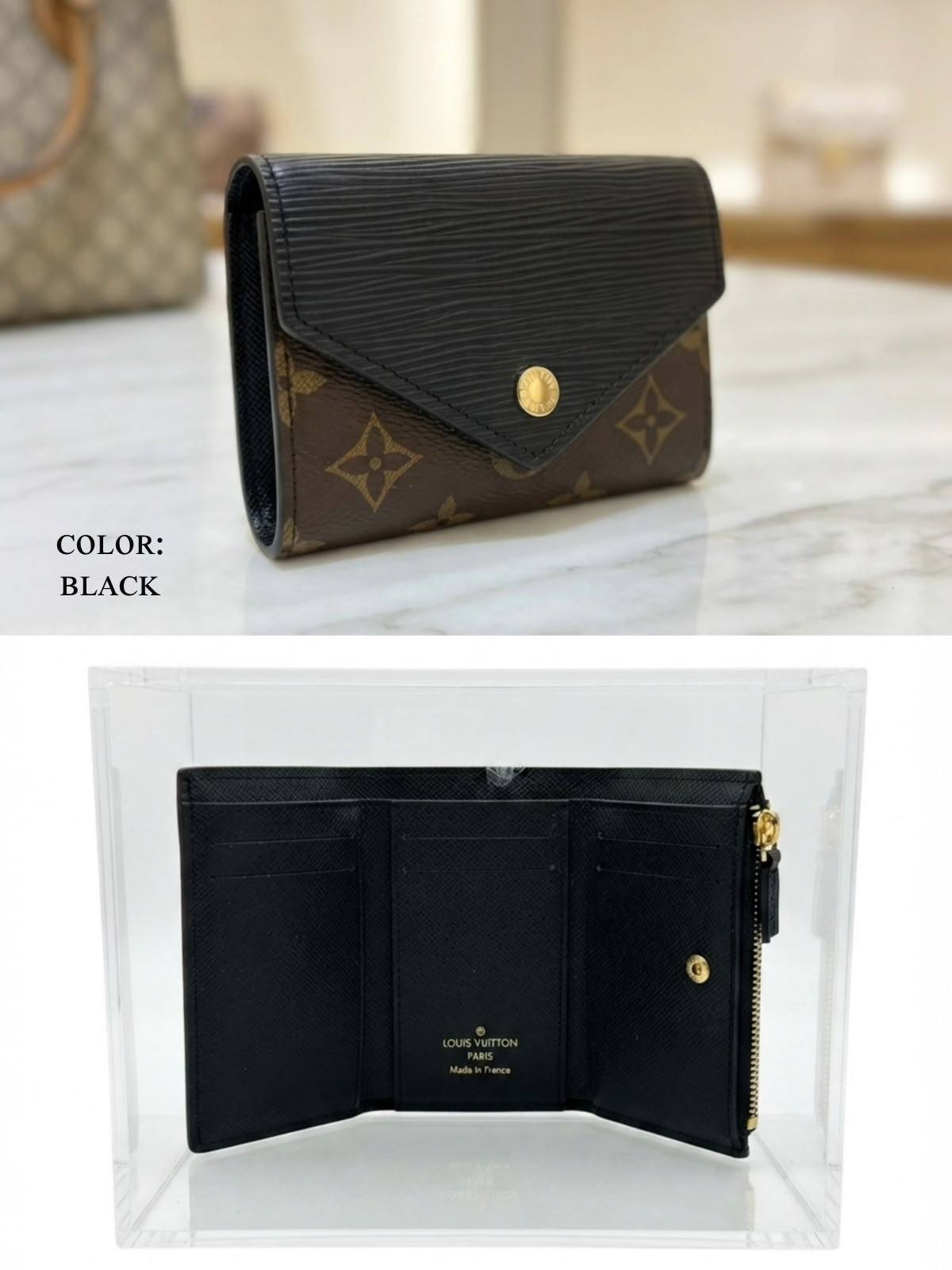 LV ᴠɪᴄᴛᴏʀɪɴᴇ 
ᴛʀɪᴘʟᴇ ᴡᴀʟʟᴇᴛ
ᴡɪᴛʜ ʙᴏx 
ʟᴇᴀᴛʜᴇʀ ᴄᴏᴀᴛᴇᴅ ᴄᴀɴᴠᴀs
45 dhs✅

Zain56
♥️♥️♥️