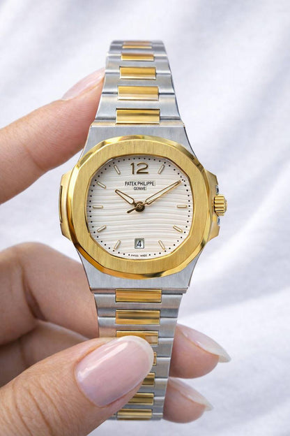 Patek Philippe 
watch for ladies good quality 
260 dhs✅

Zain59
♥️♥️♥️