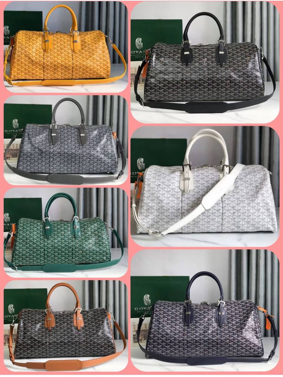 Goyard
90 dhs🪙💕
size：52cm
all color coming

Zain35
♥️♥️♥️