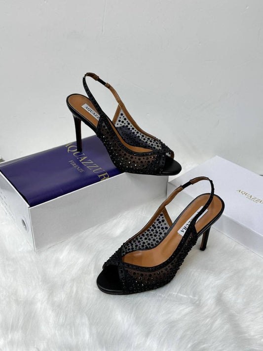 AQUAZZURA 
Restock✅
Size 36 to 41
125 dhs🪙🌨️

Zain21
♥️♥️♥️