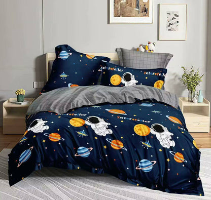 Comfort set
Single 4pcs set
1 comfort 
1 bedsheets 
2 pillowcases 
100 dhs🪙💕

Zain99
♥️♥️♥️