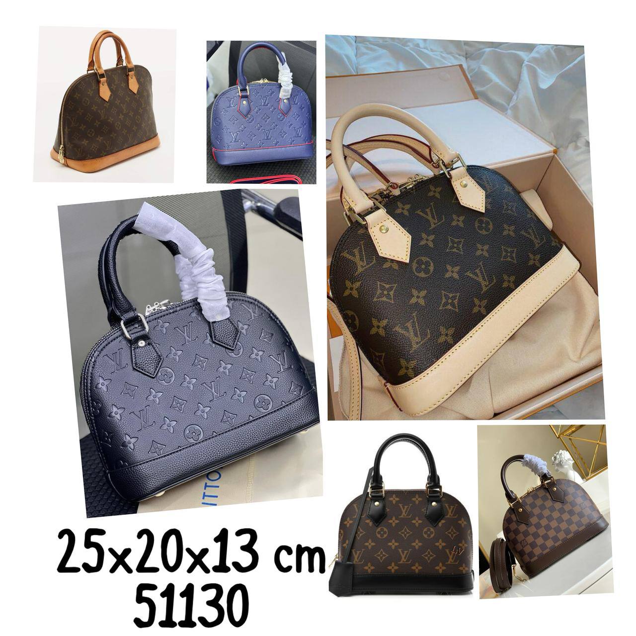 LV ALMA RESTOCK 
GOOD QUALITY 🌹
90 dhs🪙💕
WITH BOX 📦

Zain28
♥️♥️♥️